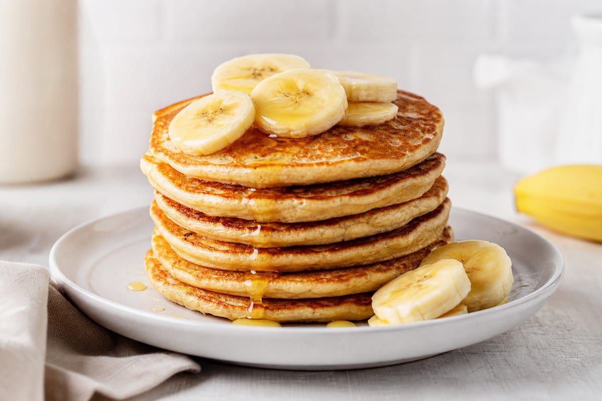 Proteínové palacinky s banánom